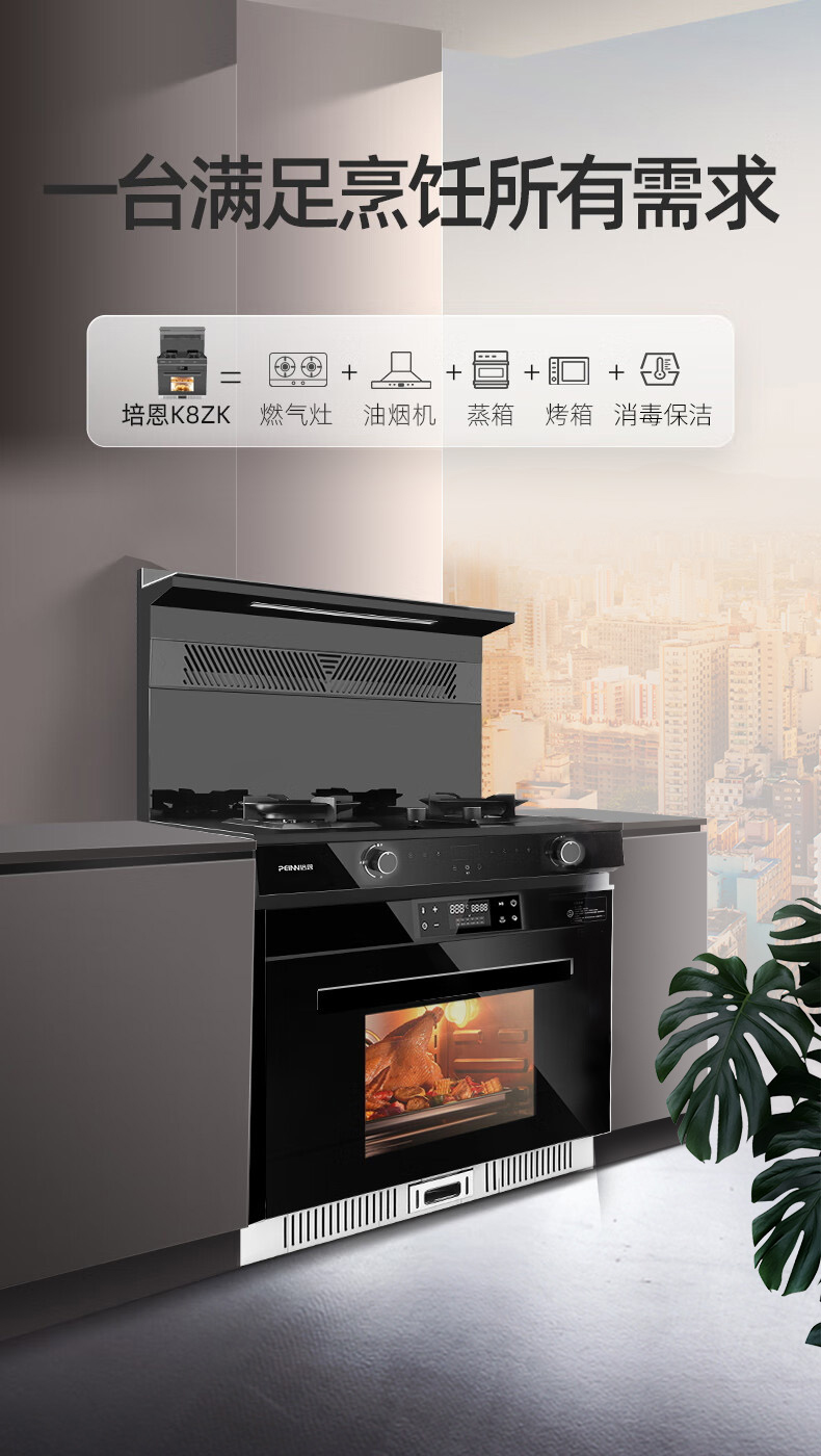 集成灶K8消毒柜款